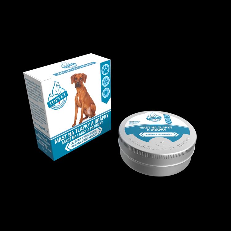 Obrázok z Masť na labky a pazúriky pre psy 50 ml – Green idea