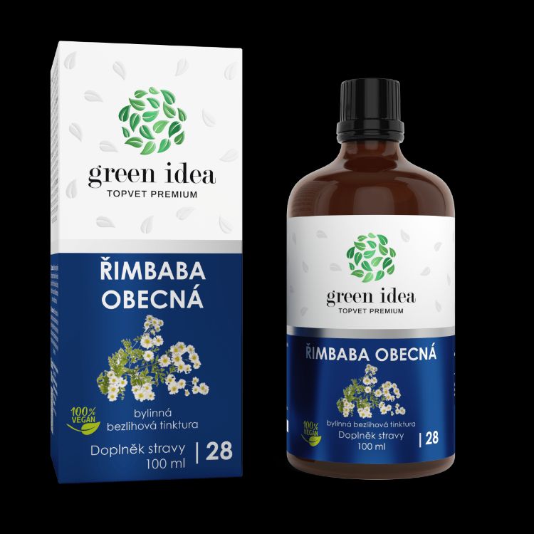 Obrázok z Rimbaba obyčajná – bezliehová tinktúra 100 ml – Green idea