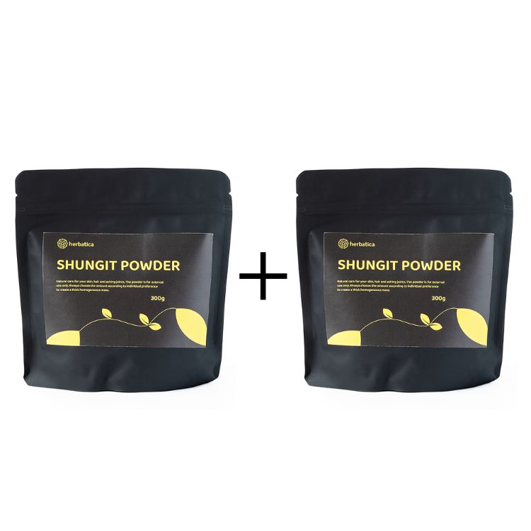 Obrázok z Zvýhodnený set: 2 x Šungit púder - 300g - Herbatica