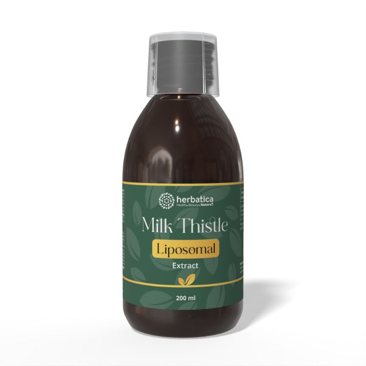 Obrázok z Lipozomálny Pestrec mariánsky extrakt zo semien - 200 ml - Herbatica