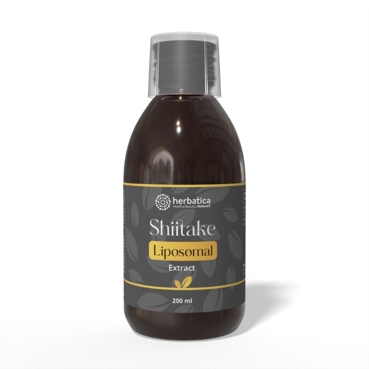 Obrázok z Lipozomálny extrakt Shiitake (30% Polysacharidy) - 200 ml - Herbatica