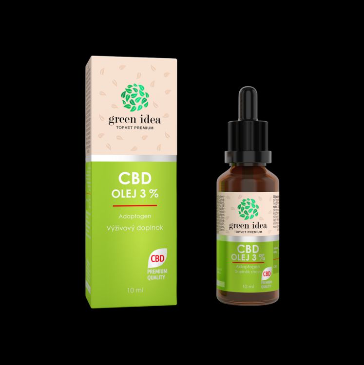 Obrázok z CBD olej 3 % 10 ml – Green idea