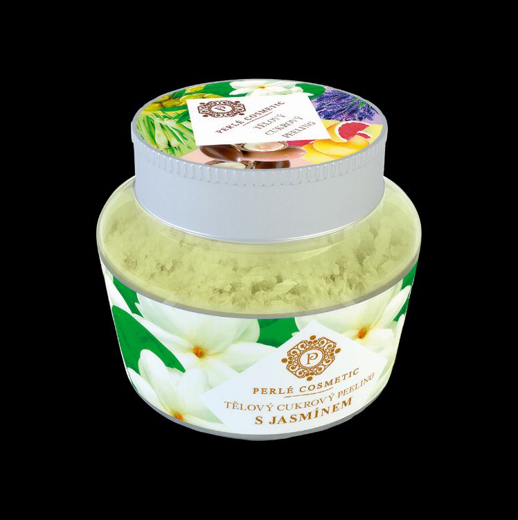 Obrázok z Cukrový peeling s jazmínom 200 g – Green idea