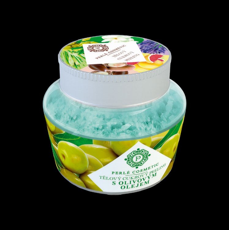 Obrázok z Cukrový peeling s olivovým olejom 200 g – Green idea