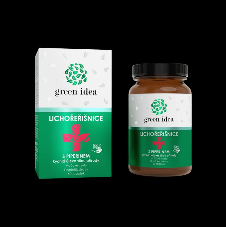 Obrázok z Kapucínka+ s piperínom – 60 kapsúl – Green idea