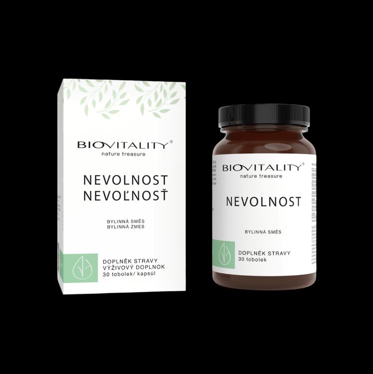 Obrázok z Nevoľnosť – 30 kapsúl – Green idea