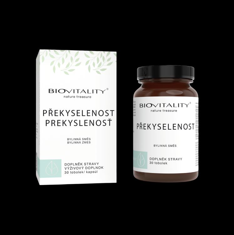 Obrázok z Prekyslenie – 30 kapsúl – Green idea