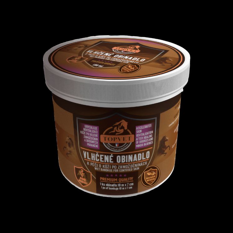 Obrázok z Vlhčený obväz na starostlivosť o pokožku po pomliaždeninách – Green idea