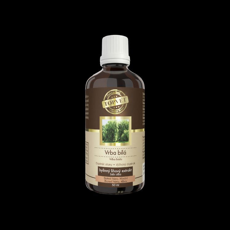Obrázok z Vŕba biela tinktúra – kvapky 50 ml – Green idea