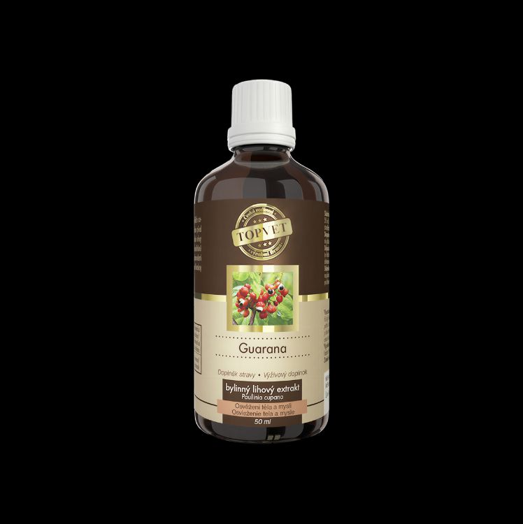 Obrázok z Guarana tinktúra – kvapky 50 ml – Green idea