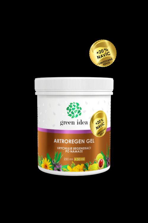 Obrázok z Artroregen masážny gél - limitovaná edícia +20 % NAVYŠE 300 ml – Green idea