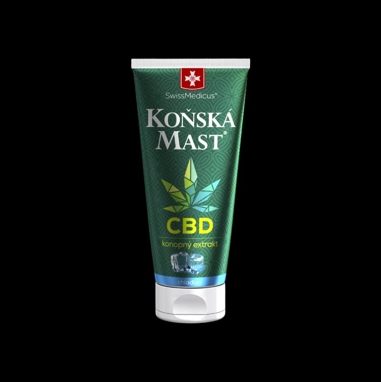Obrázok z Konská masť s CBD chladivá 250 ml – Green idea
