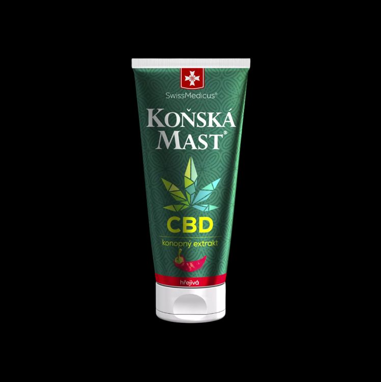 Obrázok z Konská masť s CBD hrejivá 200 ml – Green idea