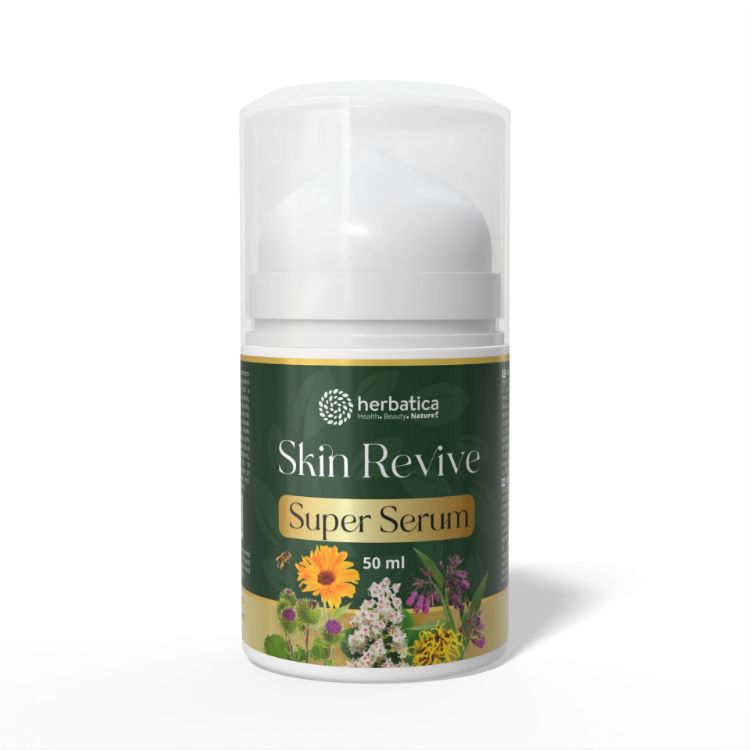 Obrázok z Skin Revive SuperSerum – anti‑age pleťové sérum s vitamínom C a kyselinou hyalurónovou - 50 ml - Herbatica