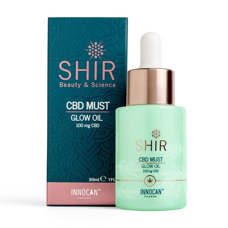 Obrázok z CBD rozjasňujúci pleťový olej 30 ml - SHIR Beauty & Science