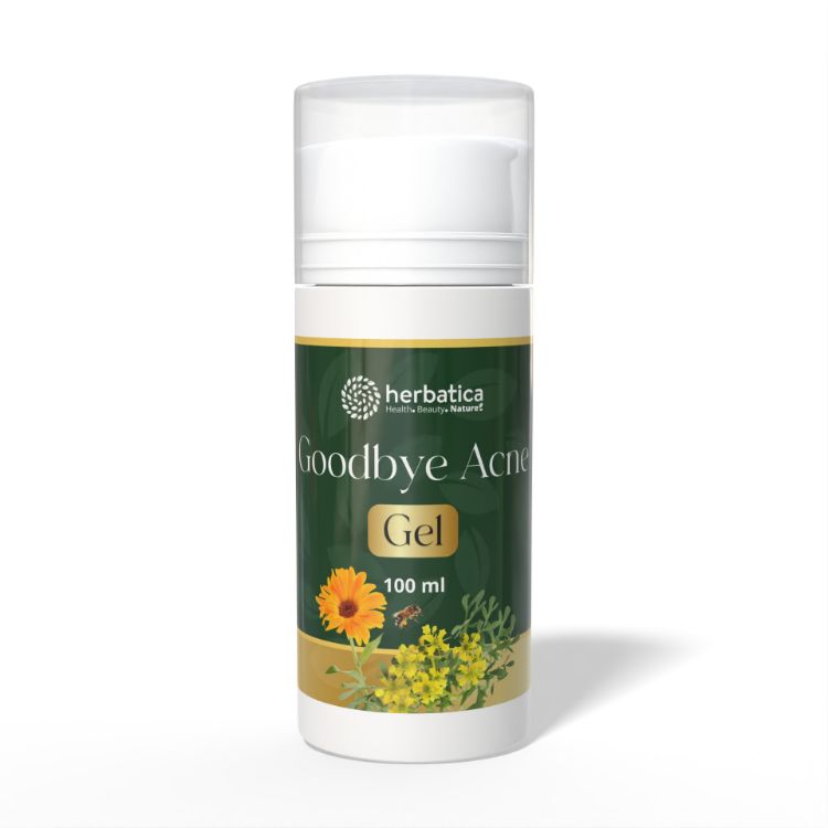 Obrázok z Goodbye Acne – bylinný gél na redukciu akné, pórov a začervenania – 100 ml - Herbatica