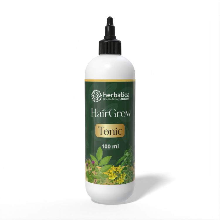 Obrázok z HairGrow Active Tonic – bylinné tonikum na podporu rastu vlasov – 100 ml - Herbatica