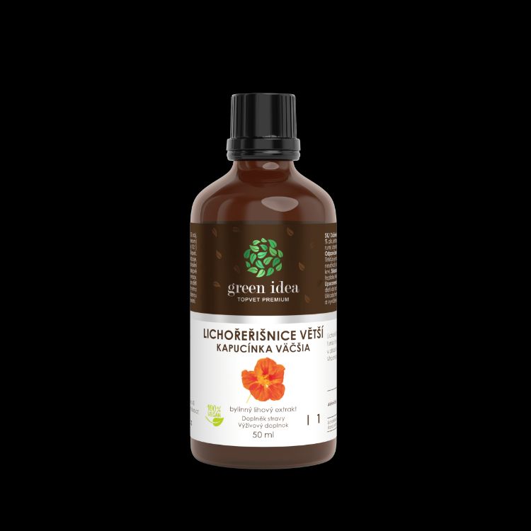 Obrázok z Tinktúra z kapucínky - kvapky 50 ml - Green idea