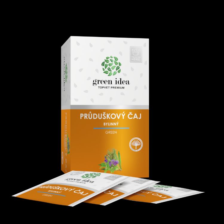 Obrázok z Herbex Prieduškový bylinný čaj – 20 vrecúšok – Green idea