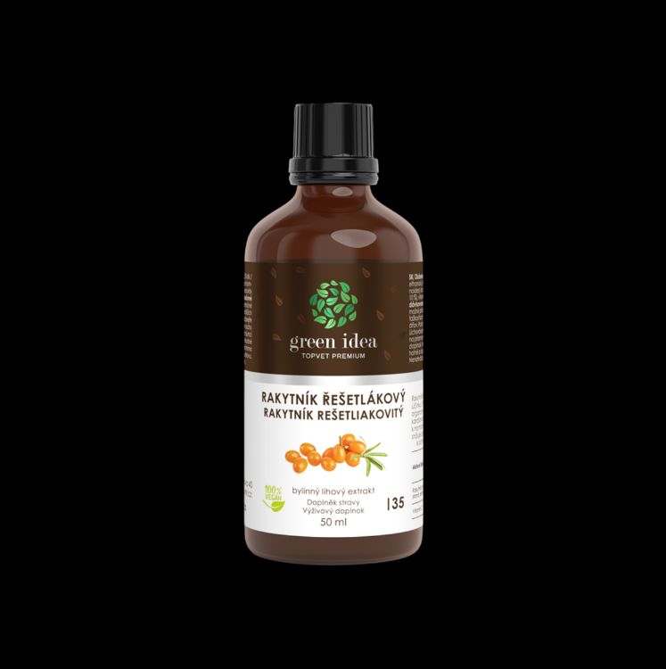Obrázok z Rakytník tinktúra – kvapky 50 ml – Green idea