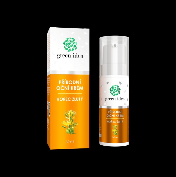 Obrázok z Prírodný očný krém horec žltý - 30 ml - Green idea