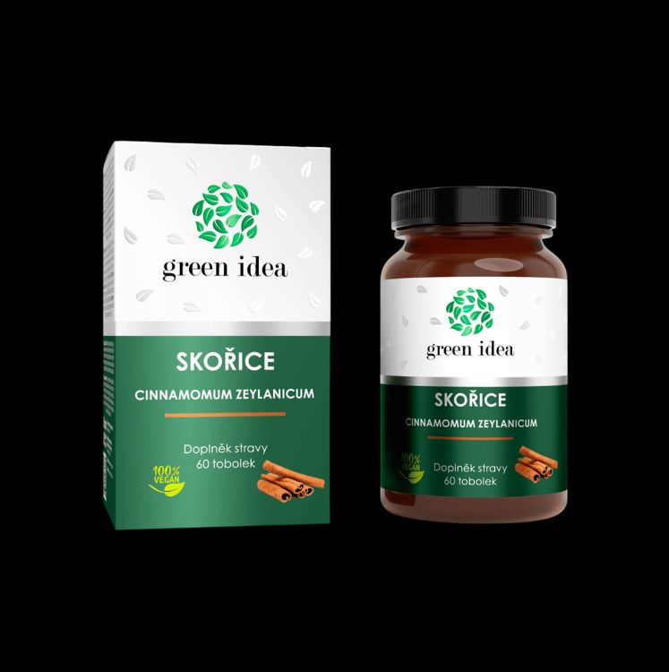 Obrázok z Škorica – 60 kapsúl – Green idea
