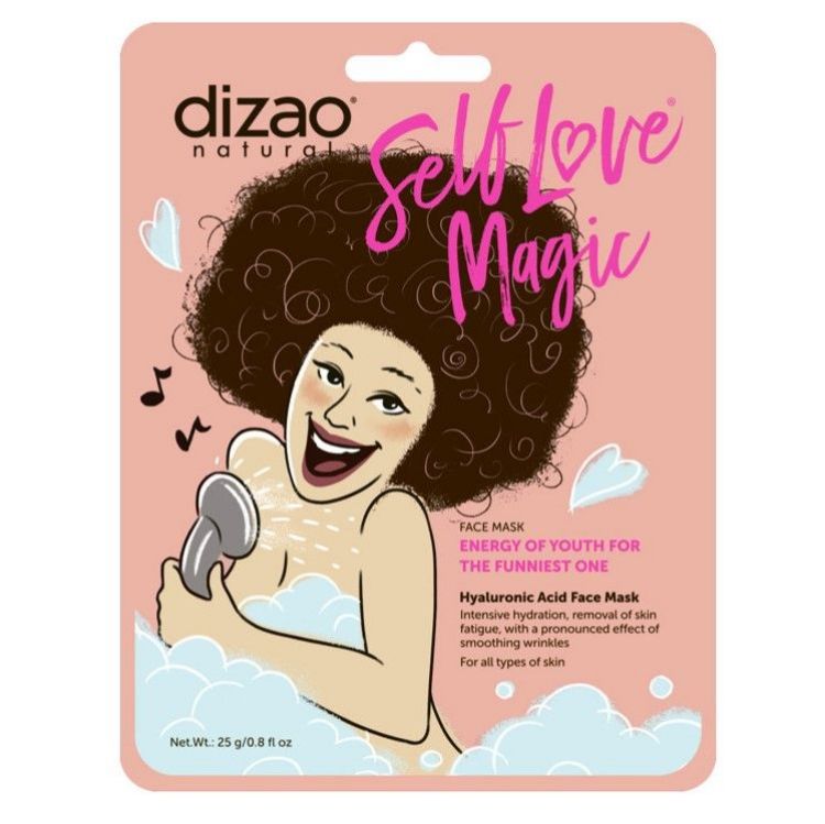Obrázok z Pleťová maska hydratačná s kyselinou hyalurónovou - 25g - Dizao