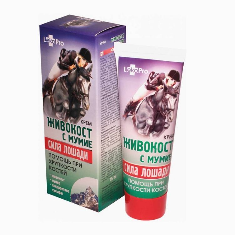 Obrázok z KONSKÁ SILA Kostihojový krém s mumiom - 75 ml - LekoPro