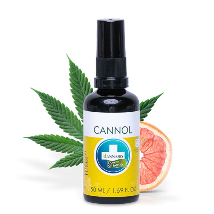 Obrázok z CANNOL BIO konopný olej pre celé telo - 50 ml - Annabis