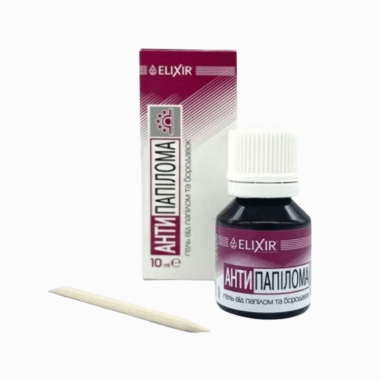 Obrázok z Kozmetický gél na papilómy a bradavice - 10 ml - Elixir