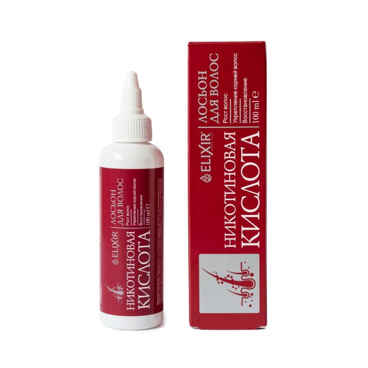 Obrázok z Vlasová voda s kyselinou nikotínovou - 100ml - Elixir