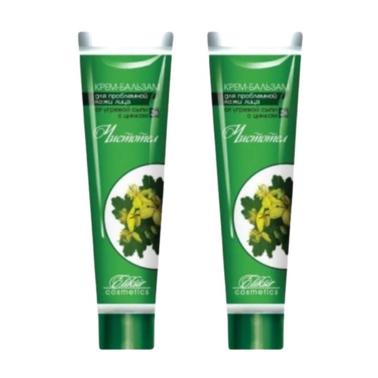 Obrázok z Zvýhodnený set: 2x Krémový balzam "Lastovičník extrakt" čistotel - Elixir - 40 ml