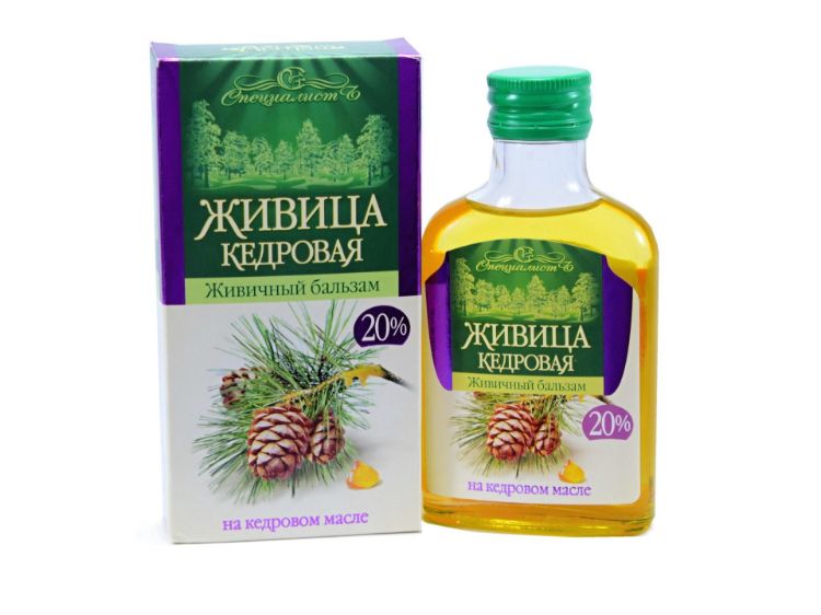 Obrázok z Cédrová živica - balzam 20% - Specialist - 100ml