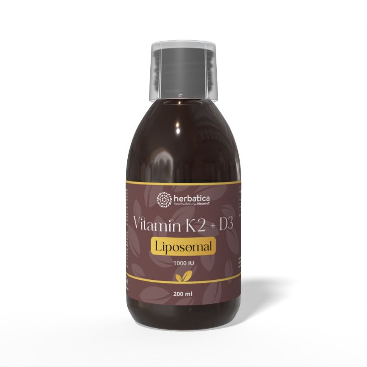 Obrázok z Lipozomálny Vitamín K2 + D3 - 200 ml - Herbatica