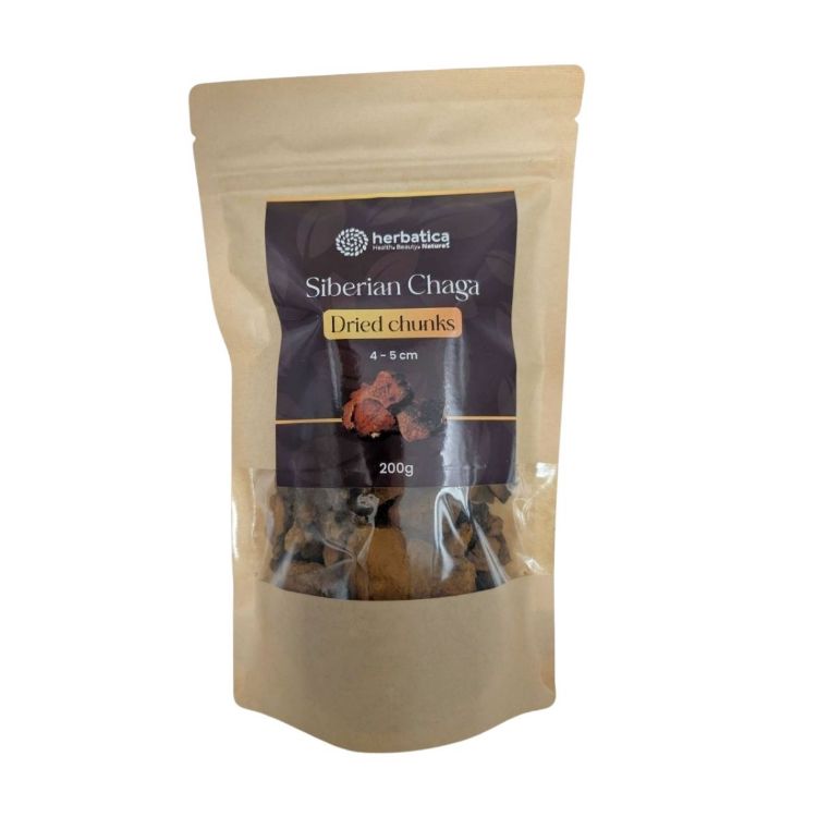 Obrázok z Čaga sibírska sušené kúsky (4-5 cm) - 200g - Herbatica
