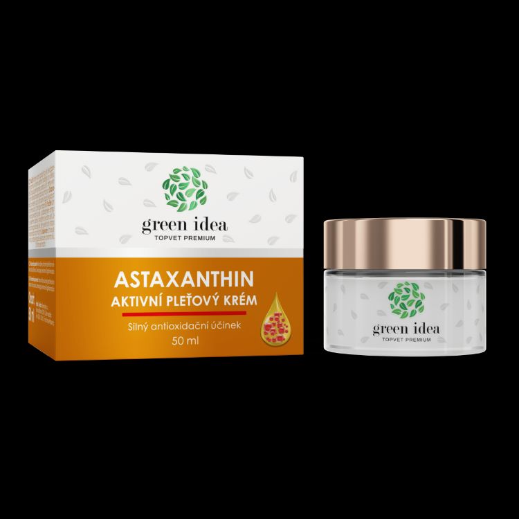 Obrázok z Astaxantín - aktívny pleťový krém 50 ml - Green idea