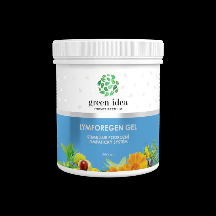 Obrázok z Lymforegen masážny gél 250 ml - Green idea