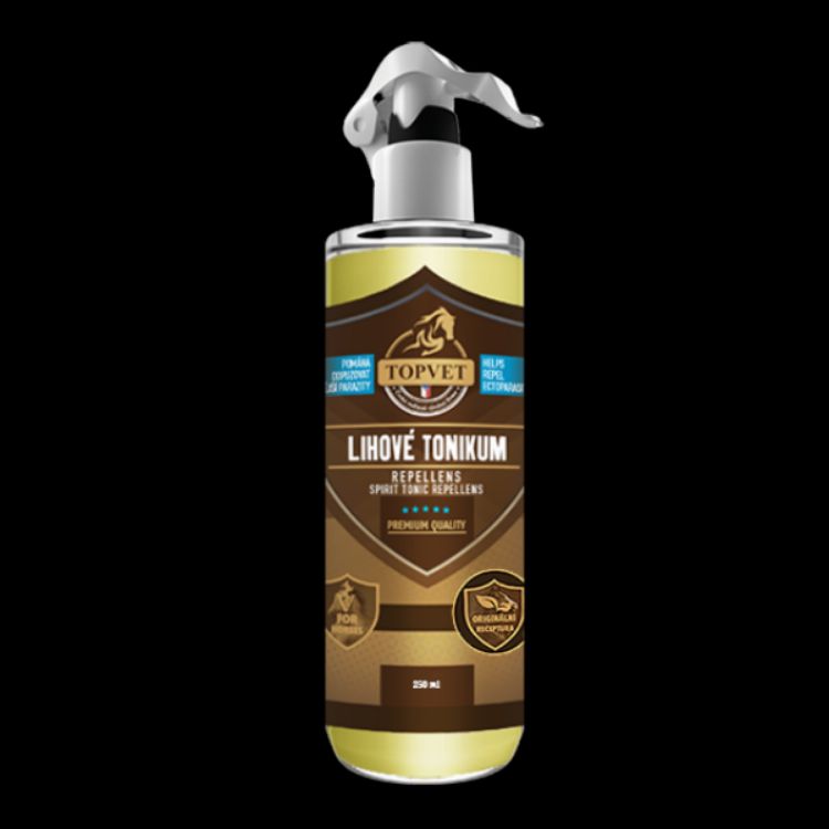 Obrázok z Liehové tonikum s repelentným účinkom pre kone 250 ml - Green idea