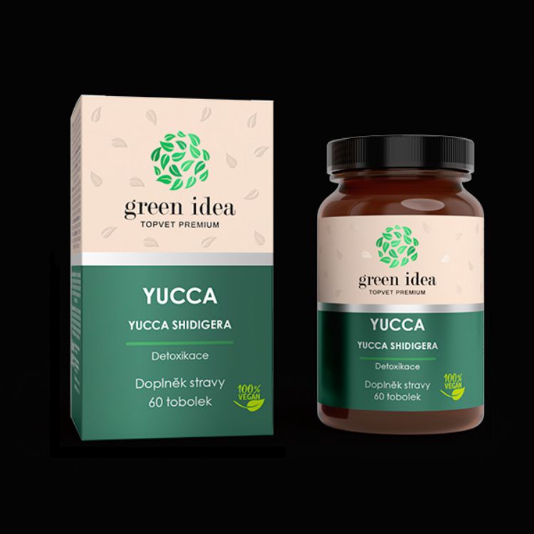 Obrázok z Yucca – bylinný extrakt – 60 kapsúl – Green idea