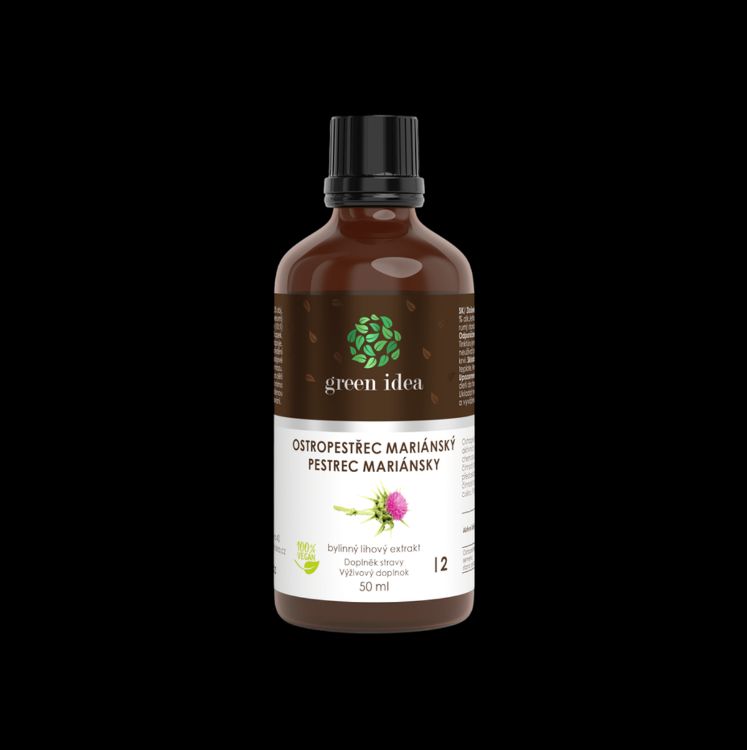 Obrázok z Pestrec tinktúra – kvapky 50 ml – Green idea