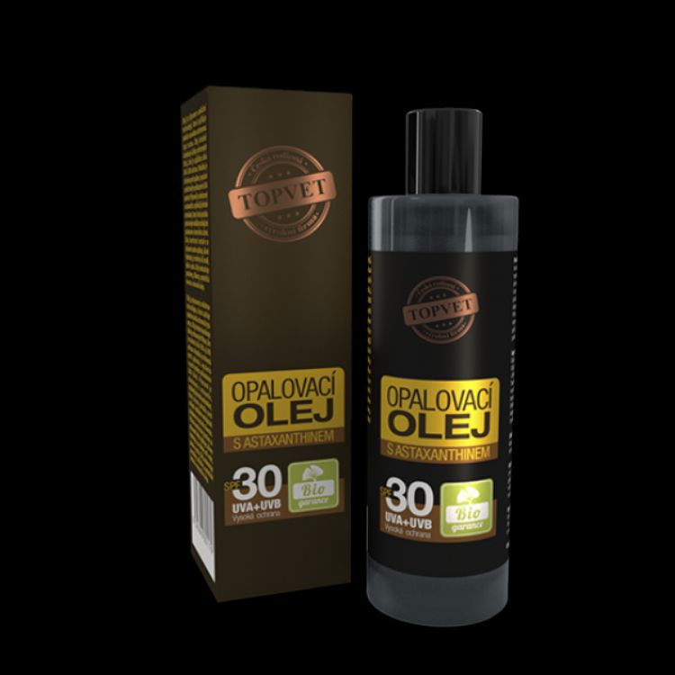 Obrázok z Opaľovací olej s astaxantínom SPF 30 100 ml - Green idea