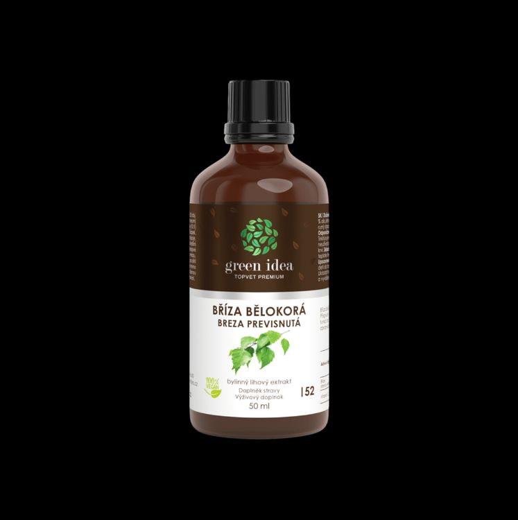 Obrázok z Breza previsnutá tinktúra – kvapky 50 ml – Green idea