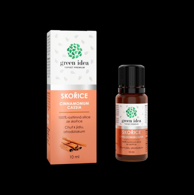 Obrázok z Škorica – 100 % silica 10 ml – Green idea