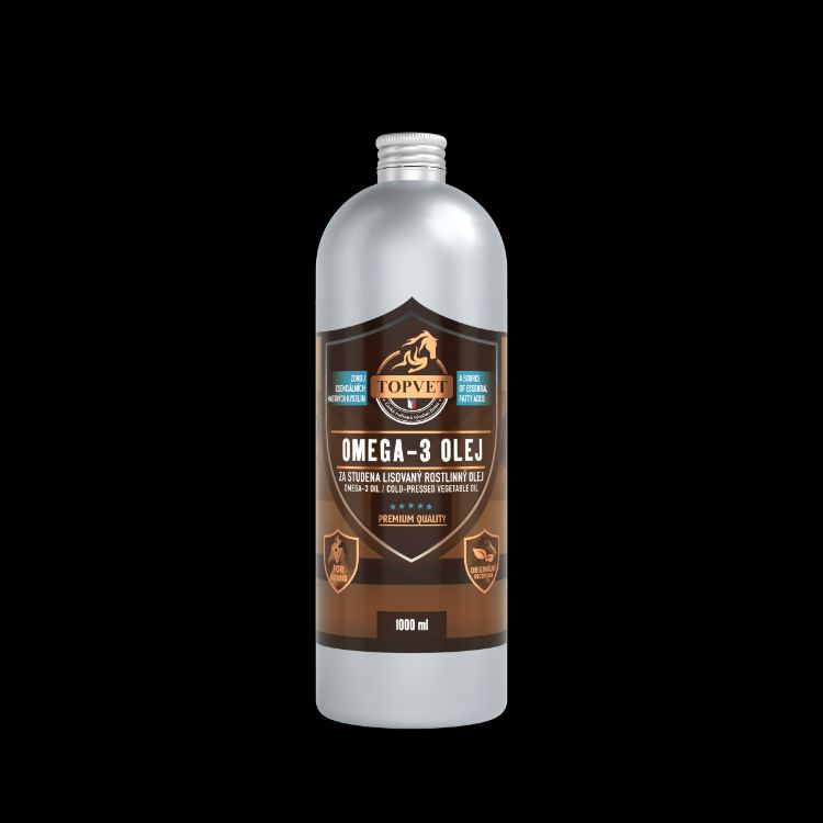 Obrázok z Omega-3 olej pre kone - 1000 ml - Green idea