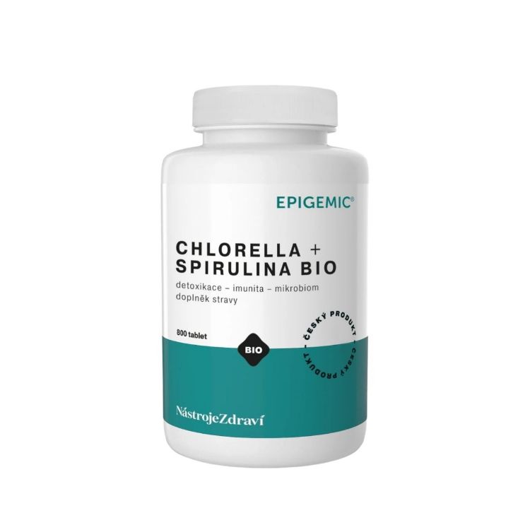 Obrázok z Chlorella+Spirulina BIO - 800 tabliet - Epigemic®