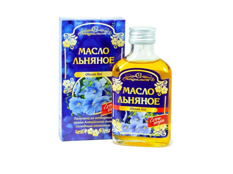 Obrázok z 100% ľanový olej, za studena lisovaný, panenský - Specialist Objem: 100 ml