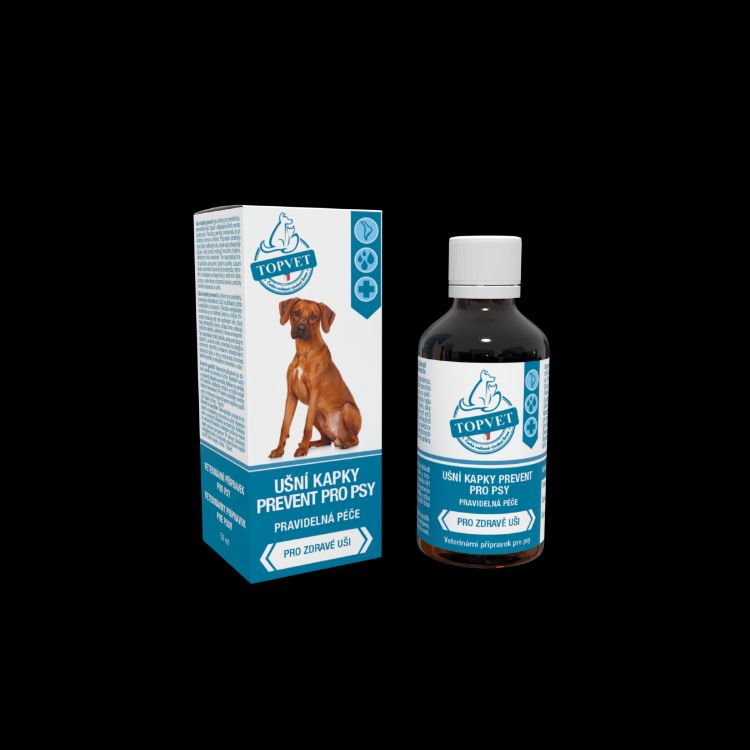 Obrázok z Ušné kvapky Prevent pre psov – 50 ml – Green idea