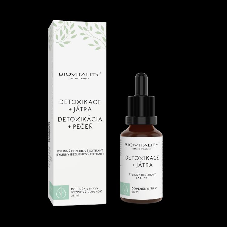Obrázok z Detoxikácia + pečeň bezliehová tinktúra – kvapky 25 ml – Green idea