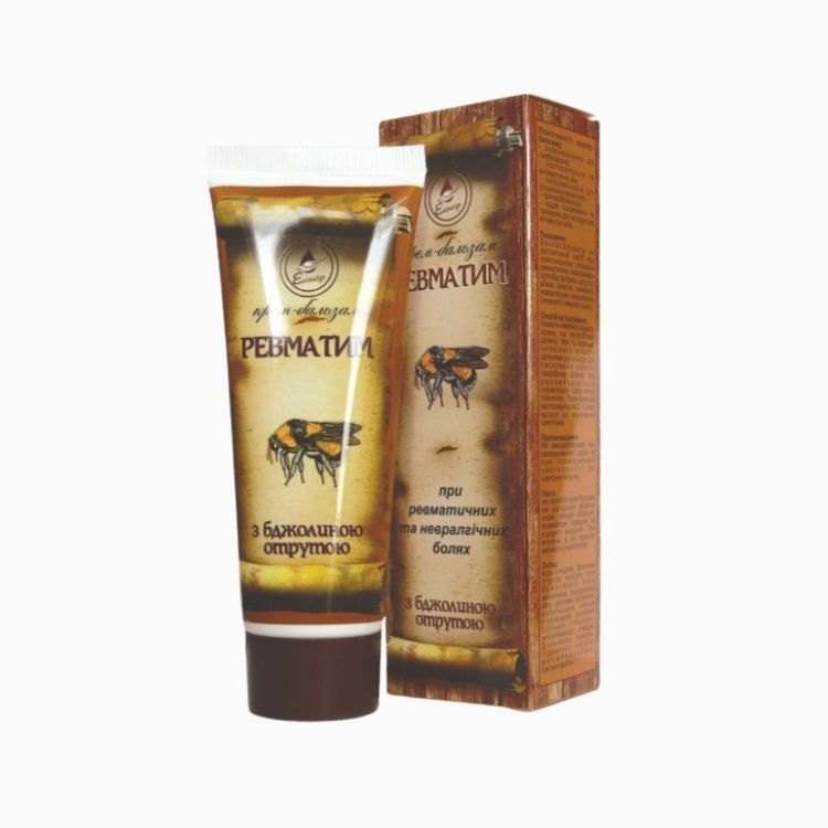 Obrázok z Krém Revmatim - pri problémoch s kĺbmi, pohybového aparátu, bolestiach chrbtice, pri reumatických ochoreniach - Elixir - 75ml Varianta: 75ml