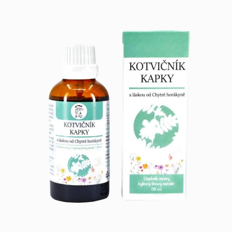 Obrázok z Kotvičníkové kvapky - Bylinářství u Chytré Horákyně - 50 ml